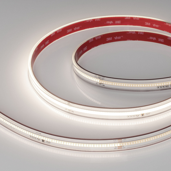 Светодиодная лента герметичная SPI-COB-PS-X378-14mm 24V Day4000-PX63-BPT (7 W/m, IP67, 5m) (Arlight, бегущий огонь) Lednikoff