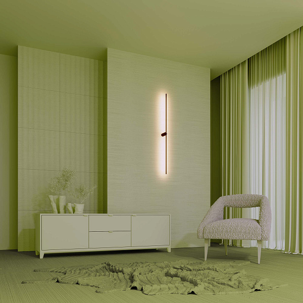 Светильник SP-VINCI-M-S1200x55-12W Warm3000 (BK, 110 deg, 230V) (Arlight, IP20 Металл, 3 года) Lednikoff