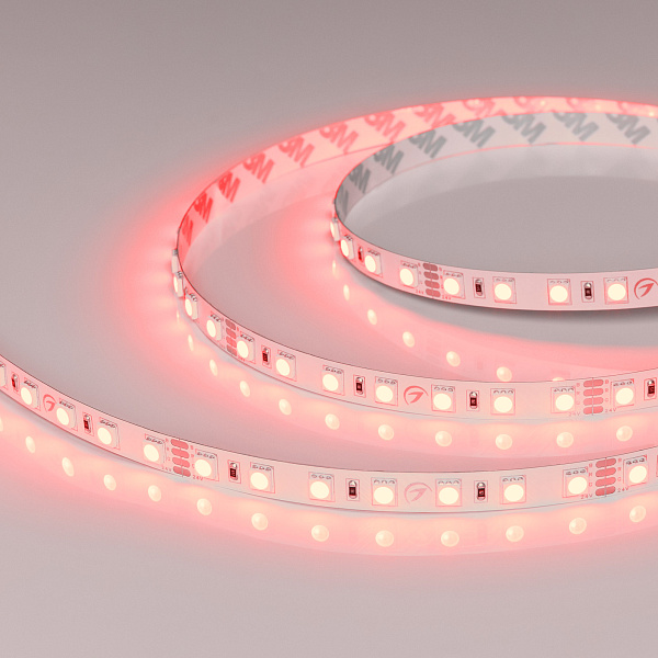Светодиодная лента RT-B70-10mm 24V RGB (14 W/m, IP20, 5m) (Arlight, Открытый) Lednikoff