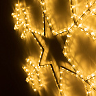 Фигура светодиодная ARD-SNOWFLAKE-M4-750x750-324LED Warm (230V, 18W) (Ardecoled, IP65) Lednikoff