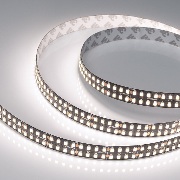 Светодиодная лента RT-5000-2835-320 24V White6000 (BLACK 15mm, 24W/m, IP20) (Arlight, -) Lednikoff