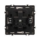 Механизм розетки влагозащищённый SCT-NOBE-MCP-SFPL-IS (230V, 16A) (Arlight, Никель) Lednikoff