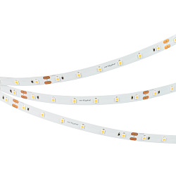 Светодиодная лента NT-A60-8mm 24V Warm3000 (4.8 W/m, IP20, 3528, 5m) (Arlight, Открытый)