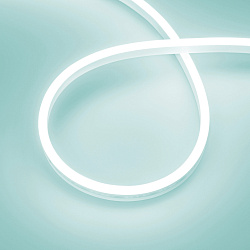 Светодиодная лента герметичная AURORA-PS-A120-12x6mm 24V Azure (10 W/m, IP65, 2835, 5m) (Arlight, Силикон)
