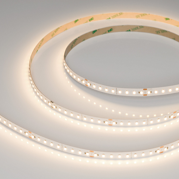 Светодиодная лента UL-A126-10mm 24V Warm3000 (8 W/m, IP20, 5m) (Arlight, высок.эфф.165 лм/Вт) Lednikoff