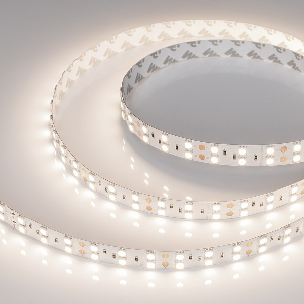 Светодиодная лента RT-B120-15mm 24V Day4000 (28.8 W/m, IP20, 5060, 5m) (Arlight, Открытый) Lednikoff