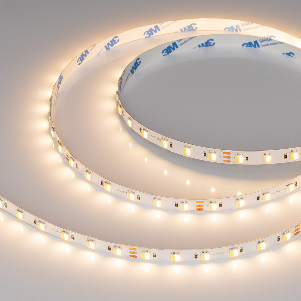 Светодиодная лента RT-B60-10mm 24V White-MIX 2Ch (14.4 W/m, IP20, 5060, 5m) (Arlight, Изменяемая ЦТ) Lednikoff