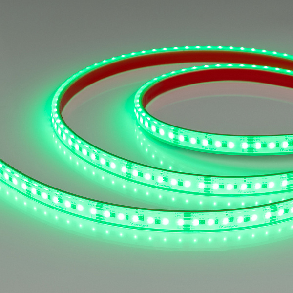 Светодиодная лента герметичная DOT-PFS-X120-12mm 24V RGB (14 W/m, IP68, 5m) (Arlight, 5 лет) Lednikoff