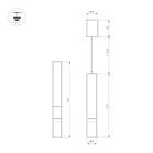 Светильник SP-ARTEMIS-HANG-P-R60-15W Warm3300-MIX (WH, 8-80 deg, 230V, TRIAC) (Arlight, IP20 Металл, 5 лет) Lednikoff
