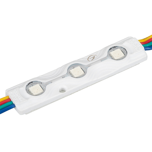 Модуль герметичный ARL-ORION-R07-12V RGB (5050, 3 LED) (Arlight, Закрытый) Lednikoff