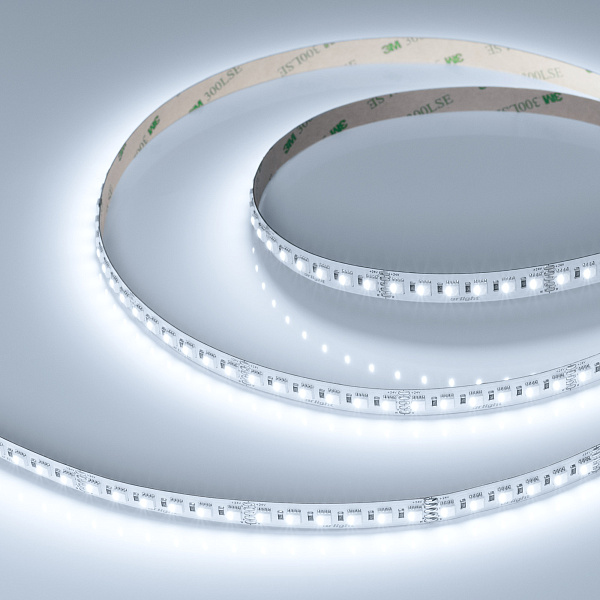 Светодиодная лента RT-H120-10mm 24V RGBW-White-4-in-1 (25 W/m, IP20, 4040, 5m) (Arlight, Открытый) Lednikoff