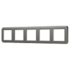 Рамка пластиковая FRM-VERSA-PL-5-GR (Arlight, -) Lednikoff