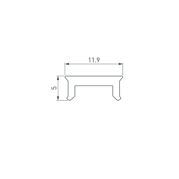 Экран FANTOM-W12-10000 SILICONE (Arlight, Силикон) Lednikoff
