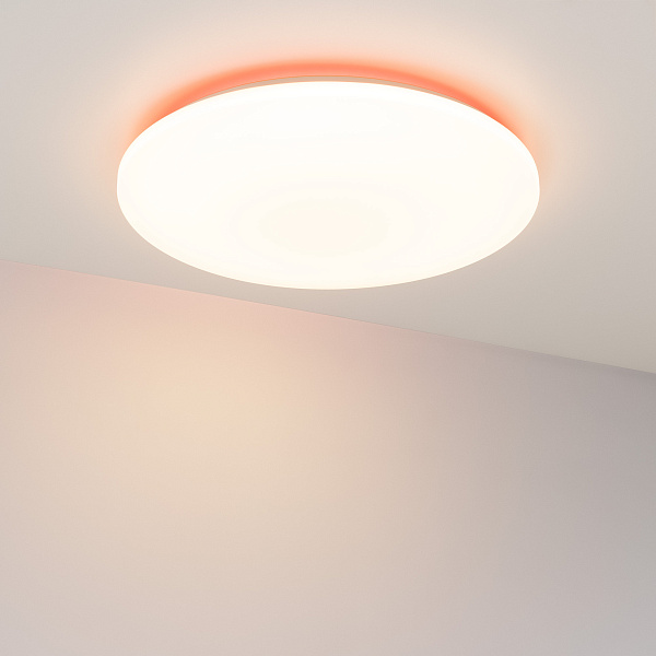 Светильник SP-FAVOR-R600-50W Day4000-MIX-RGB (WH, 100 deg, 230V, Tuya Zigbee) (Arlight, IP54 Пластик, 3 года) Lednikoff