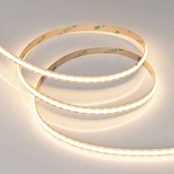 Светодиодная лента COB-X528-8mm 12V Warm3000 (11 W/m, IP20, CSP, 5m) (Arlight, -) Lednikoff