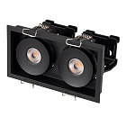 Светильник CL-SIMPLE-S148x80-2x9W Warm3000 (BK, 45 deg) (Arlight, IP20 Металл, 3 года) Lednikoff