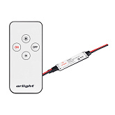 Диммер SMART-MINI-DIM-SET (12-24V, 1x4A, ПДУ 4кн, IR) (Arlight, IP20 Пластик, 5 лет)