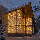 Светодиодная гирлянда ARD-CURTAIN-CLASSIC-2000x9000-CLEAR-2200LED Warm (230V, 120W) (Ardecoled, IP65) Lednikoff