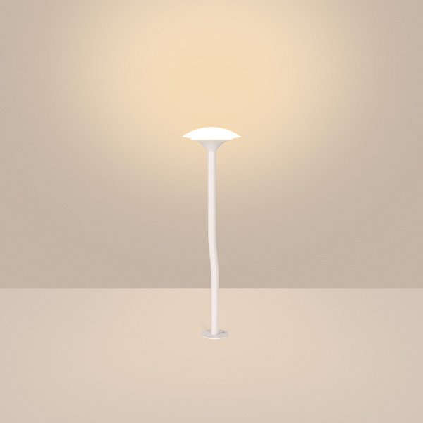 Светильник KT-MUCENA-BOLL-B-H350-1W Warm3000 (WH, 100 deg, 24V) (Arlight, IP65 Металл, 3 года) Lednikoff