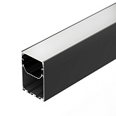 Профиль LINE-S-5075-2000 BLACK (Arlight, Алюминий)
