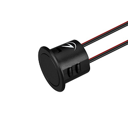 Диммер SR-NAVE-RECESSED-R18-BK (12-24V, 48-96W, M-FC) (Arlight, IP20 Пластик, 2 года)