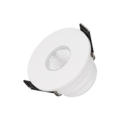 Светильник MS-GLORY-BUILT-R54-5W Warm3000 (WH, 38 deg, 230V) (Arlight, IP54 Металл, 5 лет)