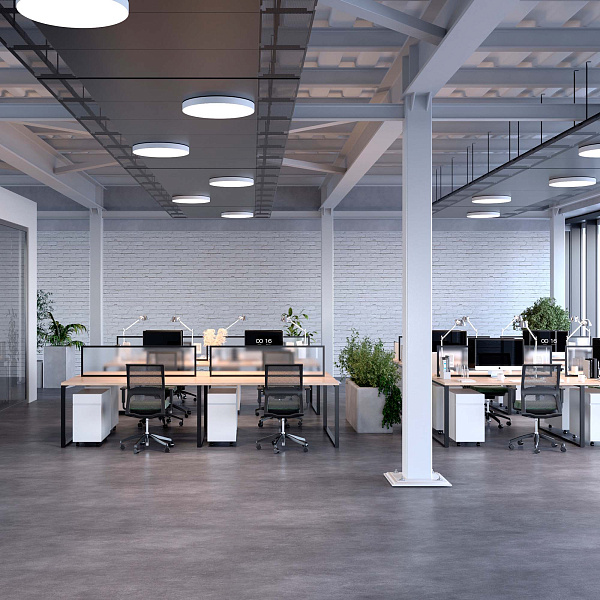 Светильник SP-RONDO-FLAP-R250-30W Warm3000 (BK, 110 deg) (Arlight, IP40 Металл, 3 года) Lednikoff