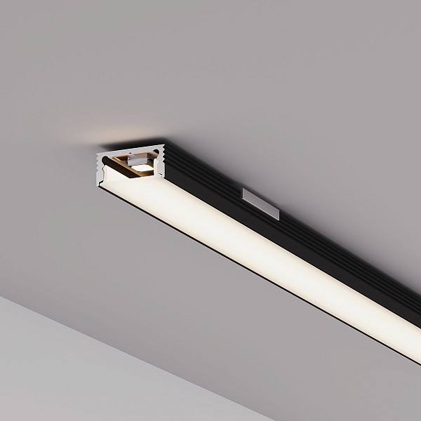 Профиль SL-SLIM-H7-2000 BLACK (BY) (Arlight, Алюминий) Lednikoff