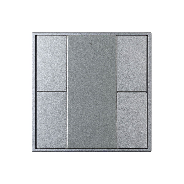 INTELLIGENT ARLIGHT Кнопочная панель DALI-201-23-4K-D2-IN Silver (BUS, Frame) (IARL, IP20 Металл, 3 года) Lednikoff