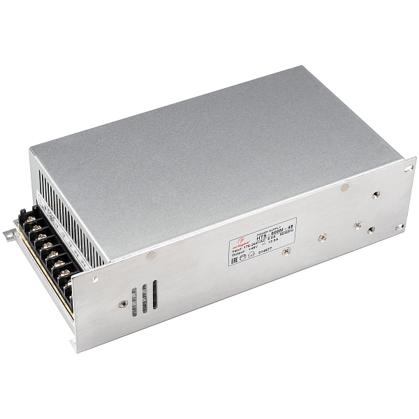 Блок питания HTS-600M-48 (48V, 12.5A, 600W) (Arlight, IP20 Сетка, 3 года) Lednikoff