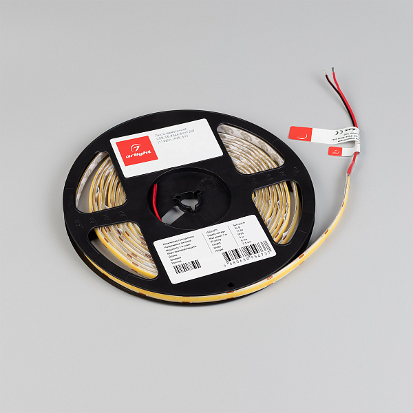 Светодиодная лента герметичная COB-SE-X544-8mm 24V Warm3000 (11 W/m, IP65, 5m) (Arlight, -) Lednikoff