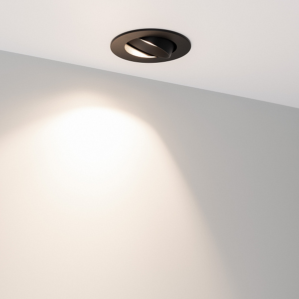 Светильник MS-ATOLL-BUILT-TURN-R94-10W Day4000 (BK, 36 deg, 230V) (Arlight, IP54 Металл, 5 лет) Lednikoff