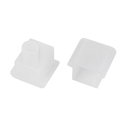 Заглушка MOONLIGHT-T-CAP-10x10mm-BOTTOM-S-SET (Arlight, Силикон)