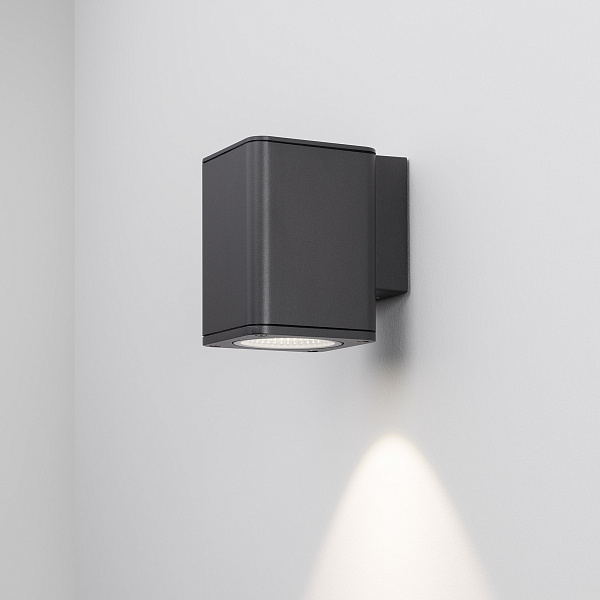 Светильник LGD-EVO-WALL-S100x100-12W Day4000 (GR, 44 deg, 230V) (Arlight, IP54 Металл, 3 года) Lednikoff