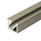 Профиль SL-BEVEL-H10-F14-2000 ANOD OLIVE GREY (Arlight, Алюминий) Lednikoff