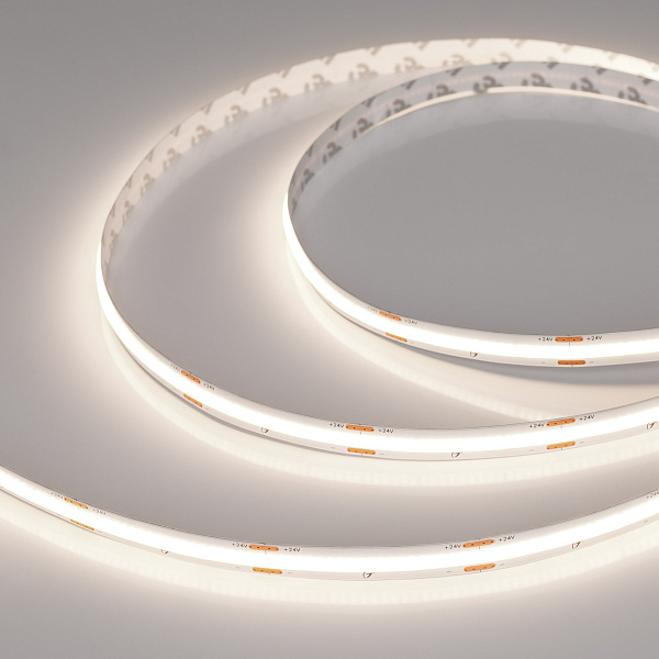 Светодиодная лента COB-X420-10mm 24V Day4000 (4.8 W/m, IP20, 15m) (Arlight, 5 лет) Lednikoff