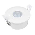 INTELLIGENT ARLIGHT Датчик движения SMART-0-10V-1001-14-62-IN White (230V, 1x4A, Relay, PIR, 2.4G) (IARL, IP20 Пластик, 5 лет) Lednikoff