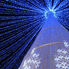 Светодиодная гирлянда ARD-STRING-CLASSIC-10000-WHITE-100LED-STD BLUE (230V, 7W) (Ardecoled, IP65) Lednikoff