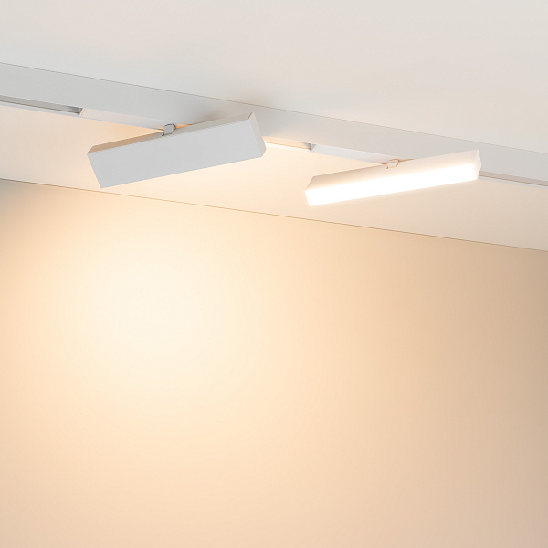 Светильник MAG-FLAT-FOLD-25-S200-6W Warm3000 (WH, 100 deg, 24V) (Arlight, IP20 Металл, 5 лет)