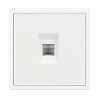 Механизм компьютерной розетки SCT-NOBE-MPC1-SFPL-WH (RJ-45, CAT6) (Arlight, Белый кварц) Lednikoff
