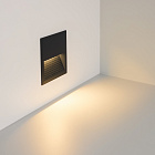Светильник встраиваемый LTD-RIBONIK-S135x135-5W Warm3000 (Черный, 50 deg, 230V) (Arlight, IP65 Металл, 5 лет) Lednikoff