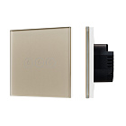 Выключатель сенсорный SWT-OMALI-S03-ZB-GD (250V, 10A, Zigbee) (Arlight, Стекло) Lednikoff