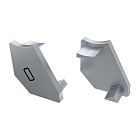 Заглушка для ALM-V60 серая левая (Arlight, Пластик) Lednikoff