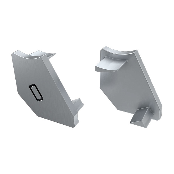 Заглушка для ALM-V60 серая левая (Arlight, Пластик) Lednikoff