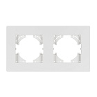 Рамка пластиковая FRM-PERIO-PL-2-WH (Arlight, -) Lednikoff