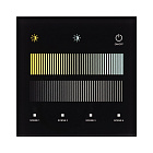 INTELLIGENT ARLIGHT Сенсорная панель SMART-DALI-301-11-1G-4SC-DT8 Черная (230V, встраиваемая, 2.4G) (IARL, IP20 Пластик, 5 лет) Lednikoff