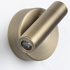 Светильник SP-BED-NB-R90-3W Warm3000 (BR, 20 deg, 230V) (Arlight, IP20 Металл, 3 года) Lednikoff