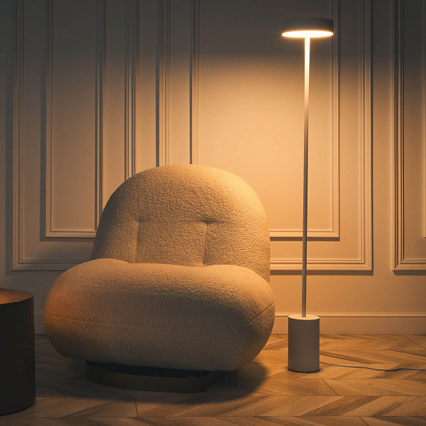 Светильник SP-SAMSARA-FLOOR-16W Warm3000 (WH, 110 deg, 230V) (Arlight, IP20 Металл, 3 года)