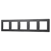 Рамка алюминиевая FRM-PRESTO-ALS-5-BK (Arlight, -)