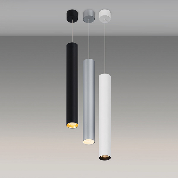 Светильник SP-POLO-HANG-LONG450-R65-8W Warm3000 (WH-BK, 40 deg) (Arlight, IP20 Металл, 3 года) Lednikoff